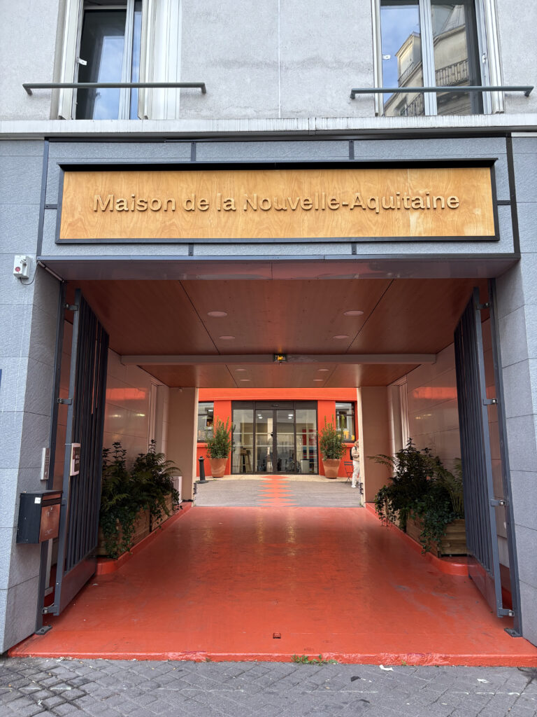 Maison de la nouvelle aquitaine à Paris